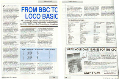 From BBC Basic to Locomotive Basic
