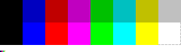 Spectrum palette (from wikipedia)