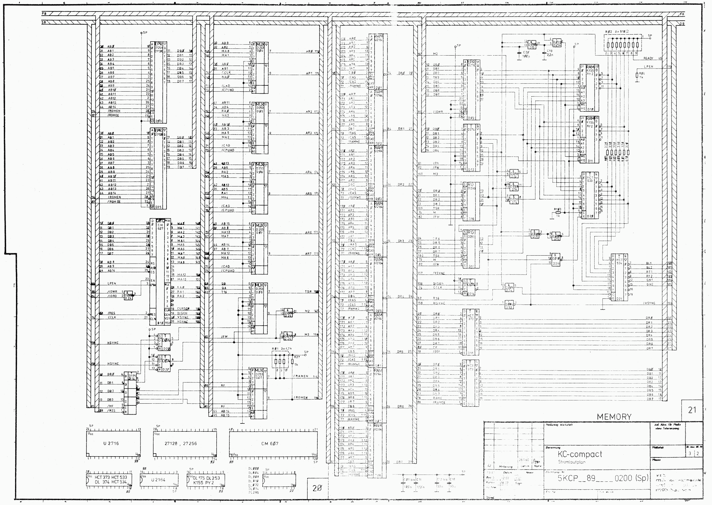 Schematic (Memory)