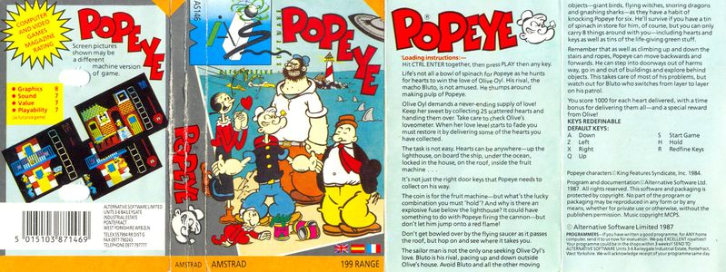 File:Popeye (K7) (Alternative Software) (1987) (Standard Jewel Case) - (Front).jpg