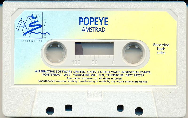 File:Popeye (K7) (Alternative Software) (1987) (Standard Jewel Case) - (Media).jpg
