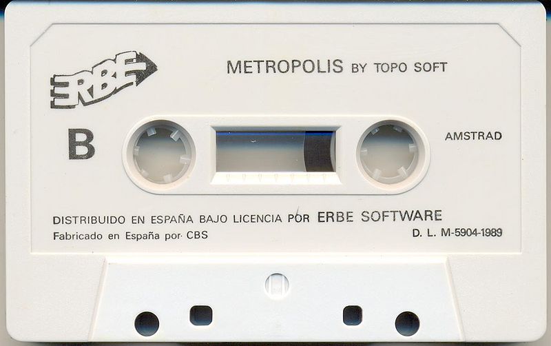 File:Metropolis (K7) (Topo Soft) (1989) (Standard Jewel Case) - (Media) (Cara B).jpg