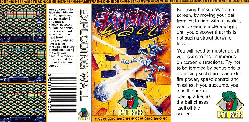File:Exploding wall (K7) (Byte Back) (1989) (Standard Jewel Case) - (Front).jpg