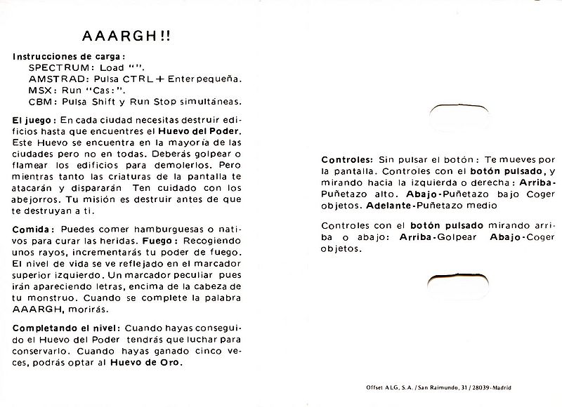 File:Aaargh! (K7) (Dro Soft) (1989) (Standard Jewel Case) - (Back).jpg