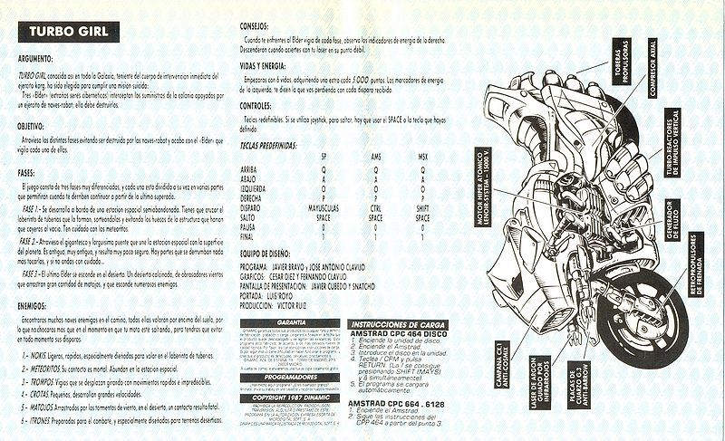 File:Turbo girl (D7) (Dinamic Software) (1988) (Medium Clamp Case) - (Back).jpg