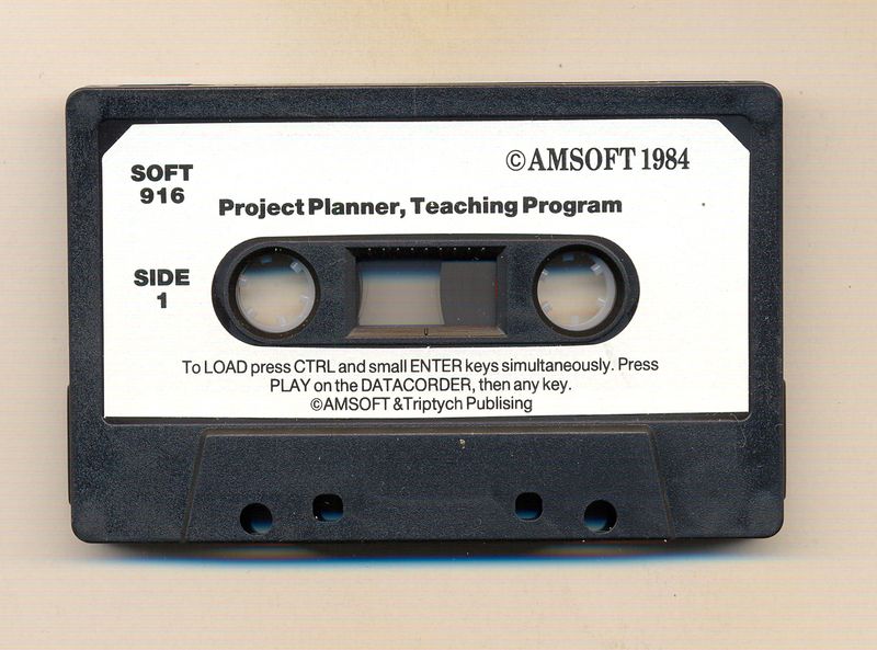 File:Project Planner (Amsoft UK) Tape 1 - Side A.jpg