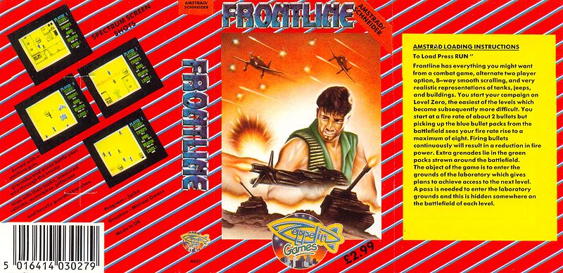 File:Frontline (K7) (Zeppelin Games) (1988) (Standard Jewel Case) - (Front).jpg