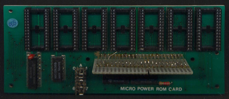 File:MicroPower ROM Board PCB Top.jpg