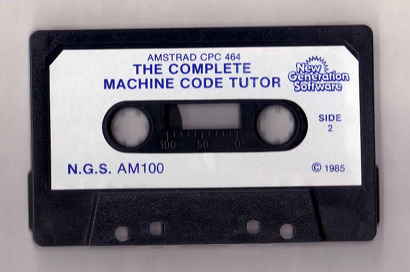 File:The Complete Machine Code Tutor Tape - side 2.jpg
