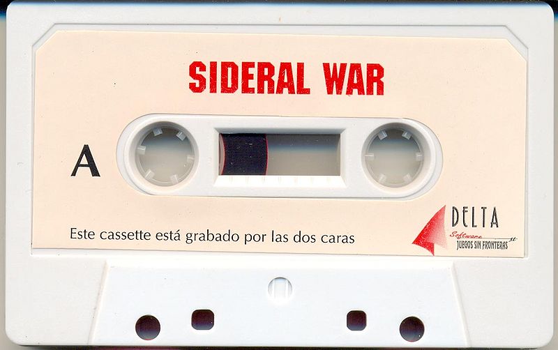 File:Sideral war (K7) (Delta Software) (1989) (Standard Jewel Case) - (Media).jpg