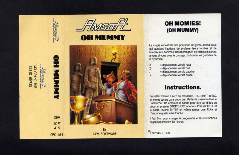 File:Oh Mummy (Amsoft FR) Covertape.jpg