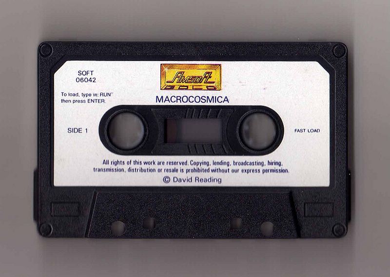 File:Macrocosmica Tape - side A (Amsoft).jpg