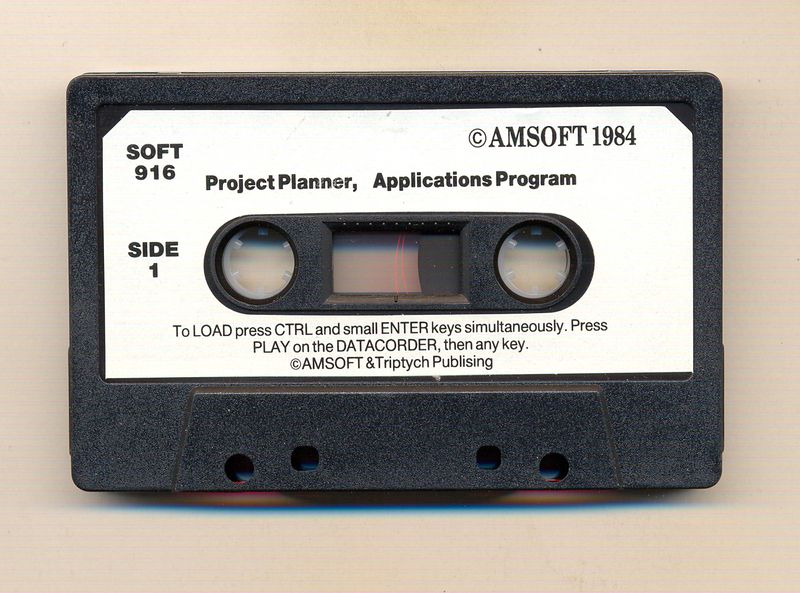 File:Project Planner (Amsoft UK) Tape 2 - Side A.jpg