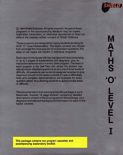 File:Maths'0'Level Revision I Back Cover.jpg