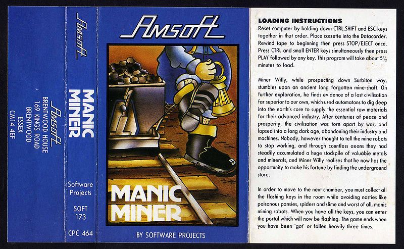 File:Manic Miner Front Covertape (Amsoft).jpg