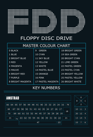 File:Amstrad cpc 664 plate.svg