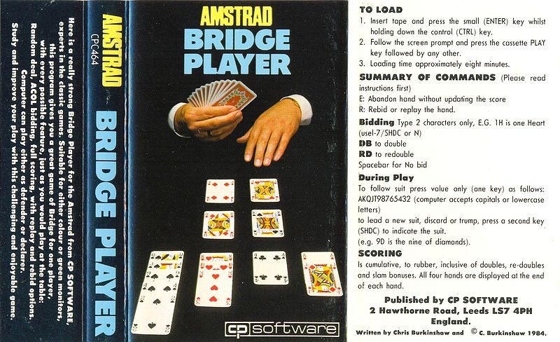 File:Bridge player (K7) (CP Software) (1984) (Standard Jewel Case) - (Front).jpg