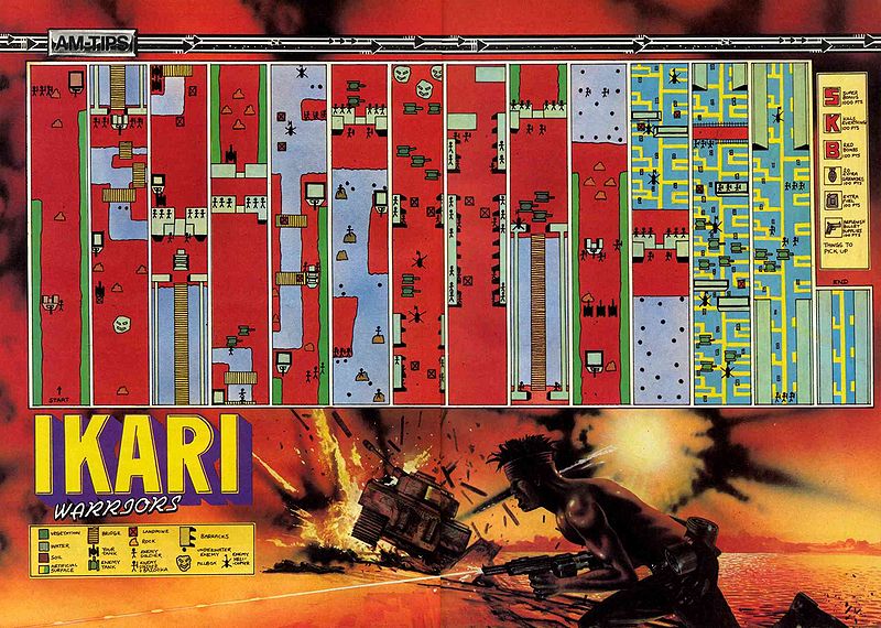 File:Ikari warriors map.jpg