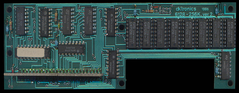 File:256k MemoryExpansion PCB Bottom.jpg