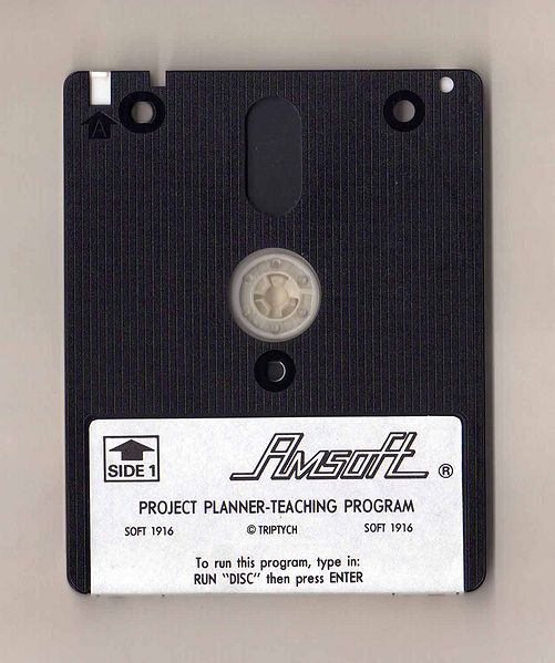 File:Project Planner (Amsoft UK) Disc - Side A.jpg
