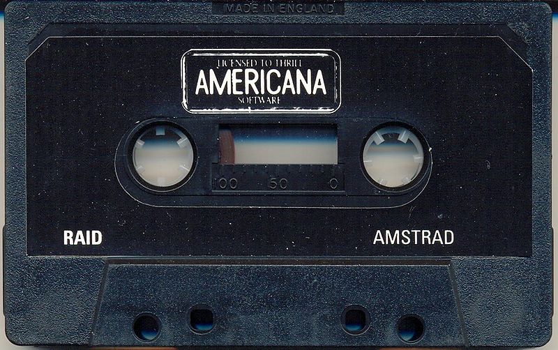 File:Raid (K7) (Mastertronic) (Americana Software) (1988) (Standard Jewel Case) - (Media).jpg