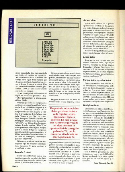 File:Amstrad Sinclair Ocio 14 - Pag 26.jpg