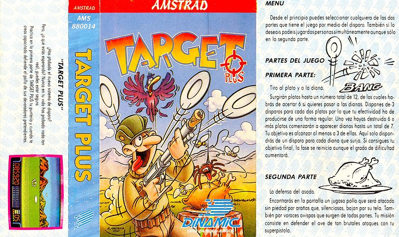 File:Target plus (K7) (Dinamic Software) (1988) (Standard Jewel Case) - (Front).jpg