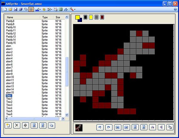 AMSprite main editor