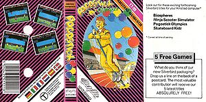 Titlescreen of the game
