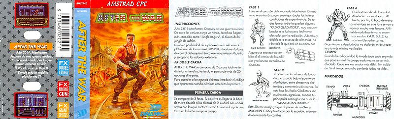 File:After the war (K7) (Dinamic Software) (1989) (Standard Jewel Case) - (Front).jpg