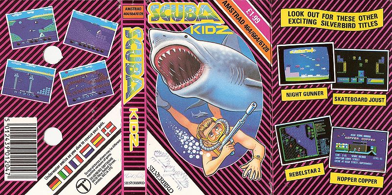 File:Scuba kidz (K7) (Silverbird Software) (199 Range) (1988) (Standard Jewel Case) - (Front).jpg