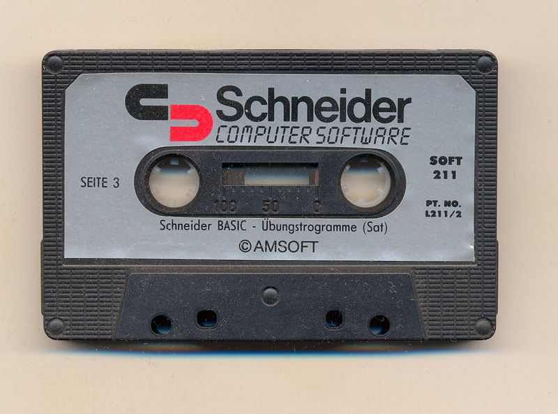 File:Schneider BASIC I - Tape 2 - Side A.jpg