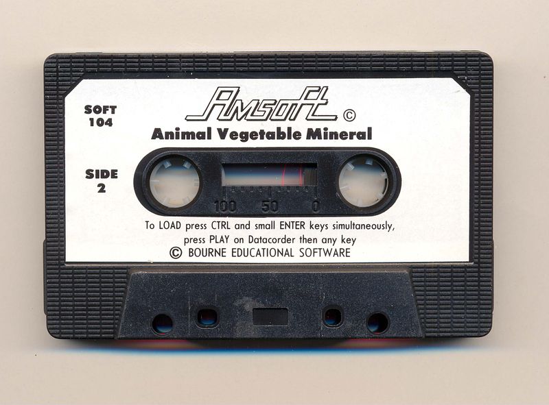 File:Animal, Vegetable, Mineral (Amsoft UK) Tape - Side B.jpg