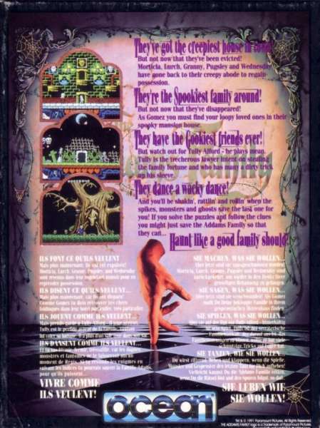 Addams Family by Ocean Software