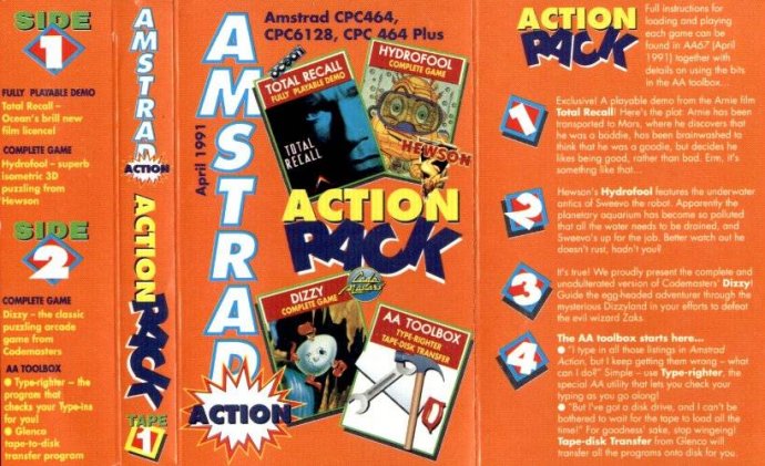 Amstrad Action : Issue 01 by Amstrad Action Magazine