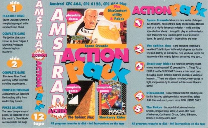 Amstrad Action : Issue 12 by Amstrad Action Magazine