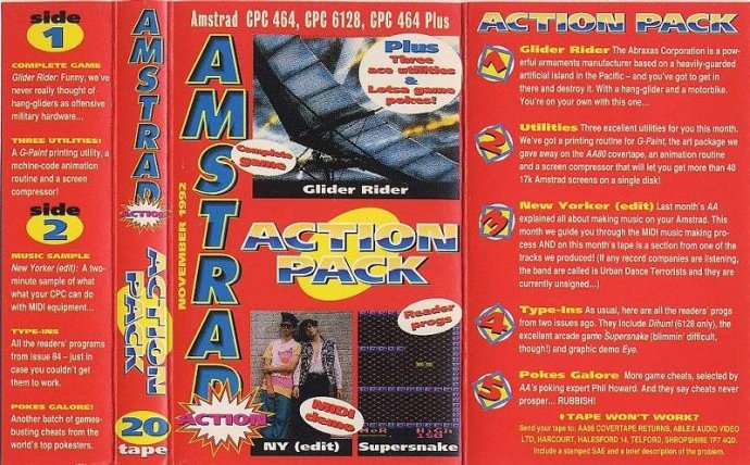 Amstrad Action : Issue 20 by Amstrad Action Magazine