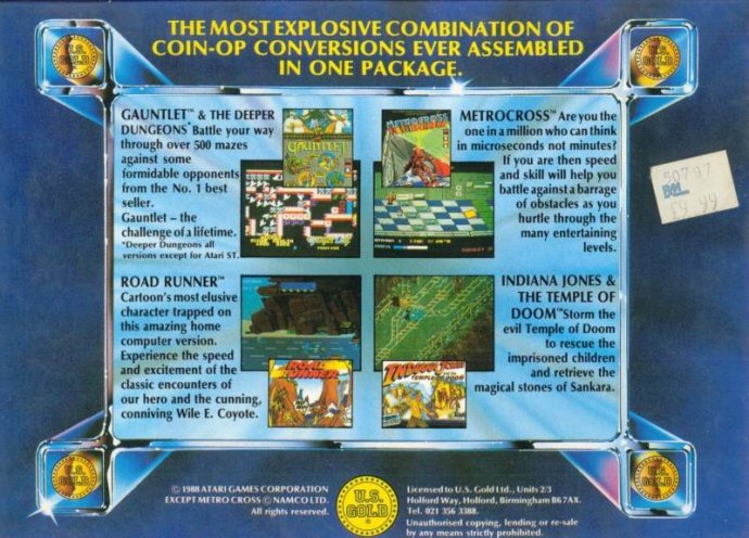 Arcade Force Four by US Gold