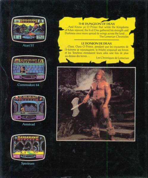 Barbarian 2 by Palace Software