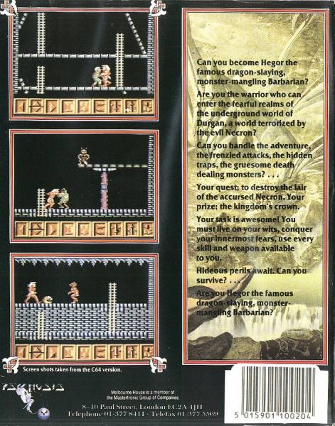 Barbarian by Psygnosis