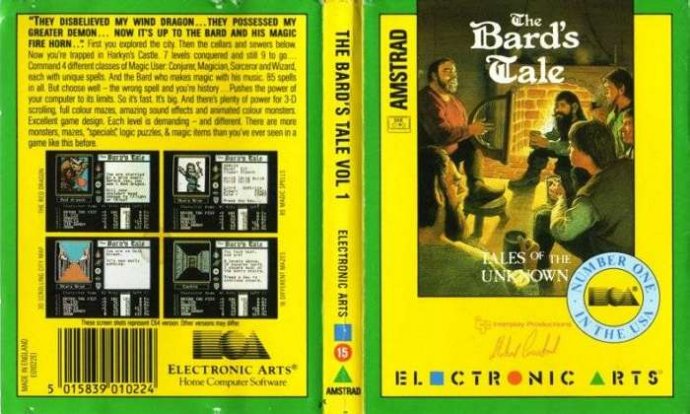 Bards Tale by Electronic Arts