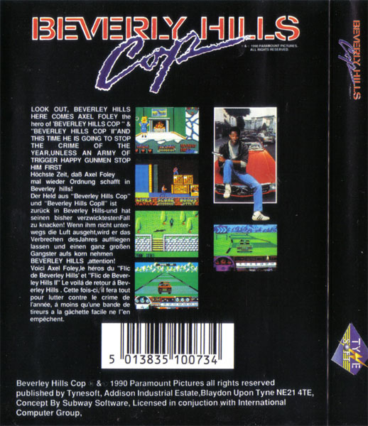 Beverly Hills Cop by Tynesoft