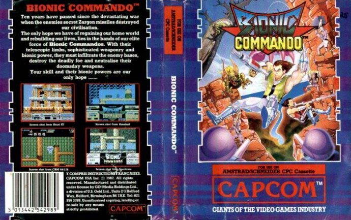 Bionic Commando by Capcom