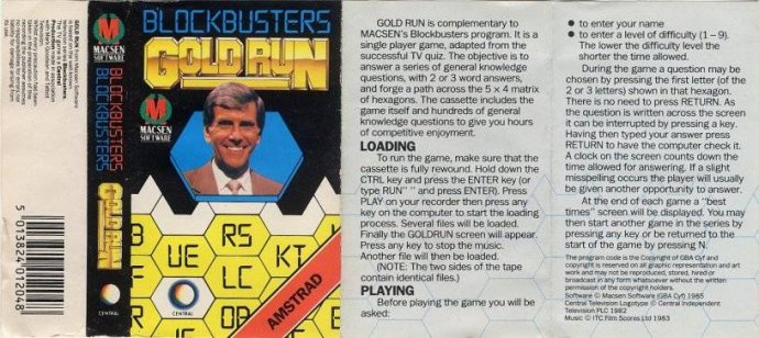 Blockbusters : Goldrun by Macsen Software