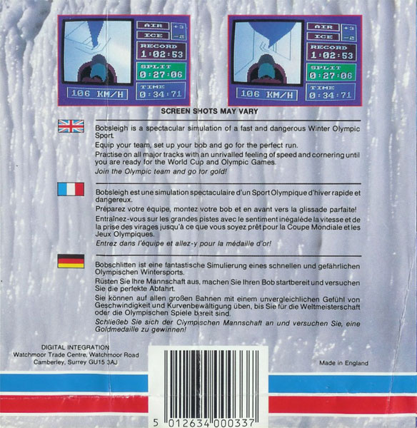 Bobsleigh by Digital Integration