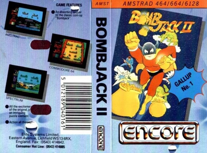 Bomb Jack 2 by Elite Systems Ltd