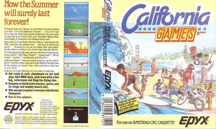 California Games by Epyx