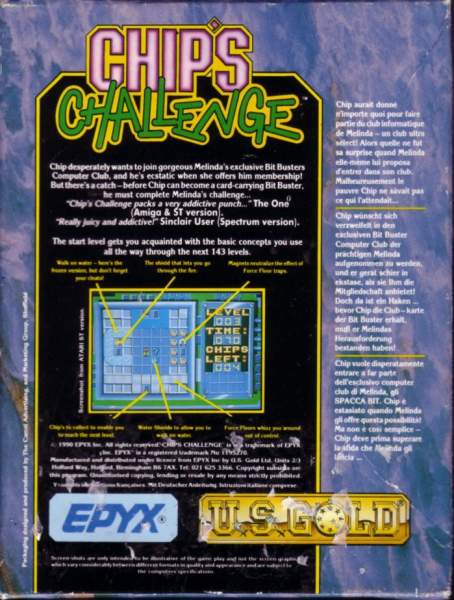 Chips Challenge by Epyx