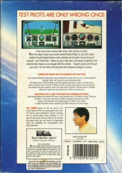 Chuck Yeagers AFT by Electronic Arts
