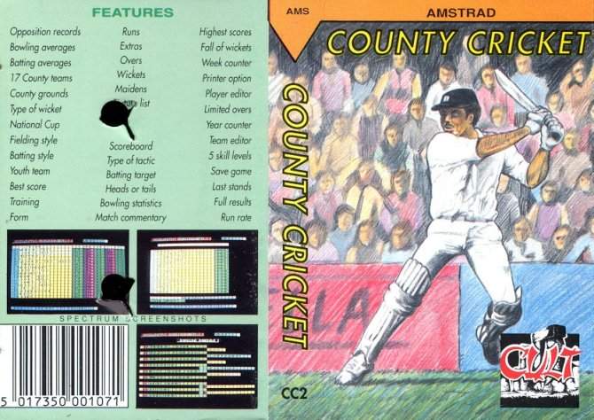 County Cricket by Cult